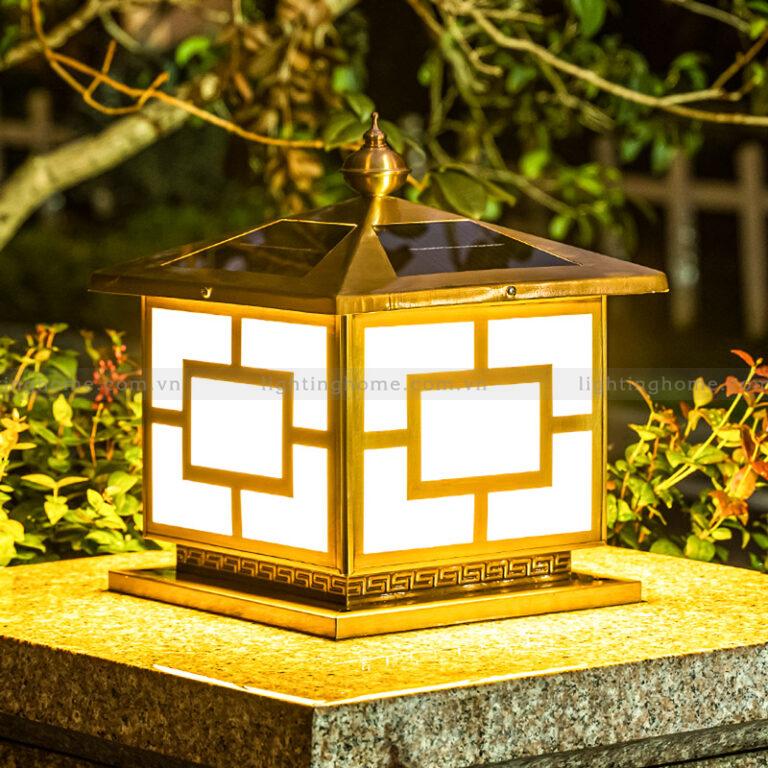 đèn trụ tân cổ điển năng lượng mặt trời TD-38 Đèn Trụ Cổng Cổ Điển Năng Lượng Mặt Trời TD-38 - Ảnh 1