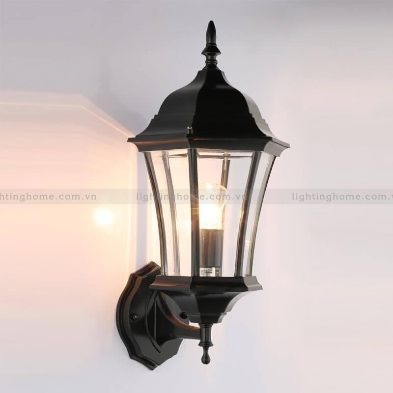 Phú Thịnh Hưng ĐÈN TƯỜNG NGOÀI TRỜI MÀU ĐEN CỔ ĐIỂN TD-67