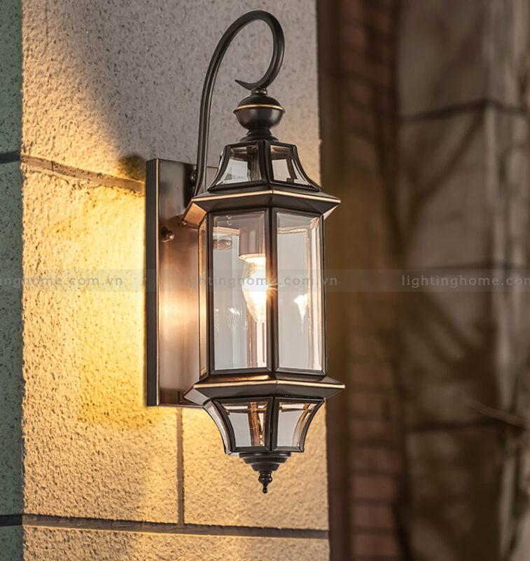 Phú Thịnh Hưng ĐÈN TƯỜNG ĐỒNG GẮN CỘT NGOÀI TRỜI VD-6802