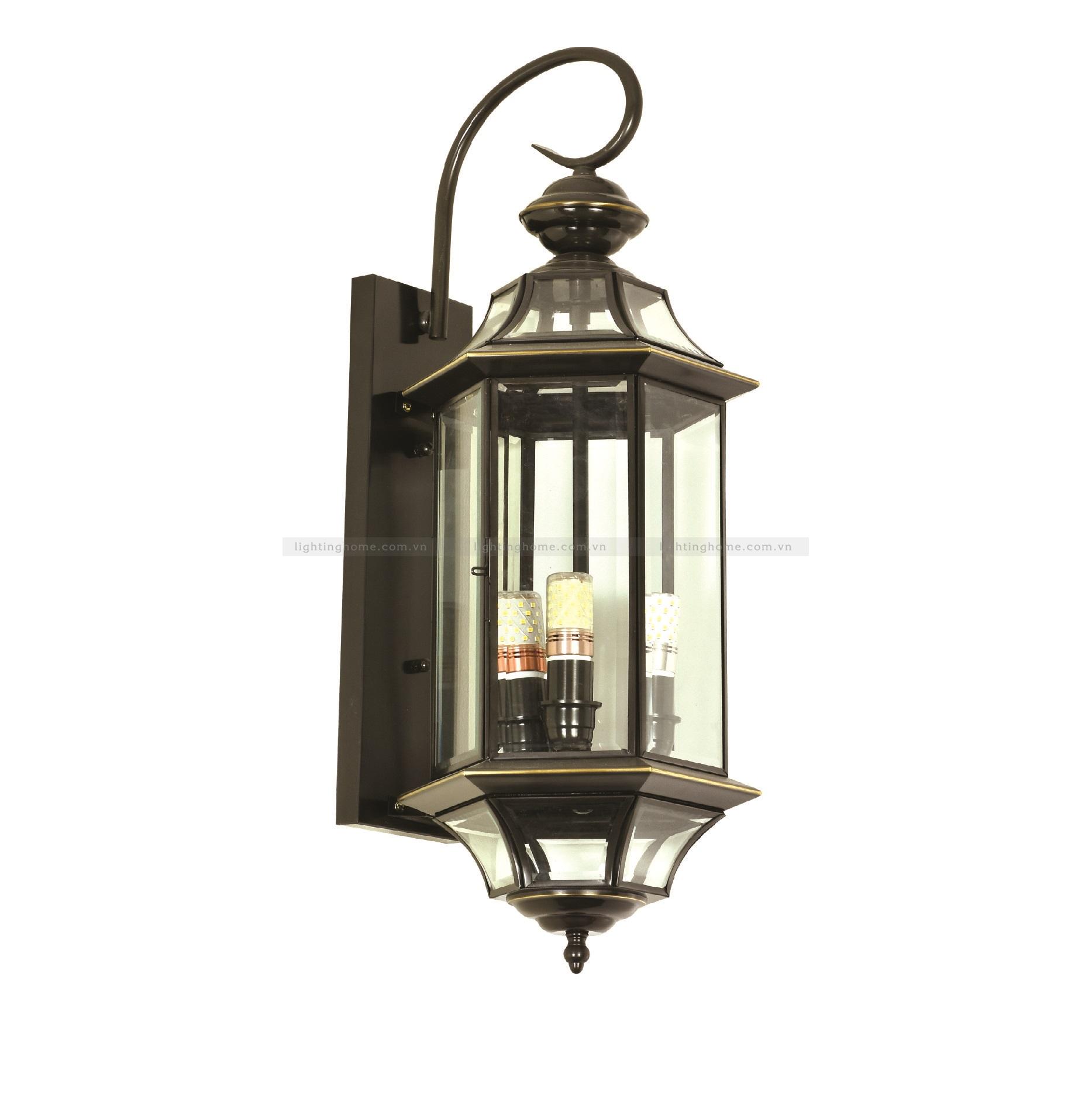 đèn tường VD-6804 ĐÈN TƯỜNG MẠ ĐỒNG NGOÀI TRỜI VD-6804 - Ảnh 1