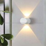 ĐÈN TƯỜNG HẮT 2 TIA NGOÀI TRỜI VNT-6008