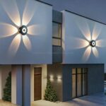 ĐÈN TƯỜNG HẮT SÁNG HÌNH BÔNG HOA VNT-6017 - Ảnh 2