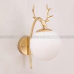 ĐÈN TƯỜNG SỪNG HƯƠU CẦU THỦY TINH GT-488 - Ảnh 4