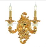 ĐÈN TƯỜNG ĐỒNG CỔ ĐIỂN GTCNQT-04 - Ảnh 2