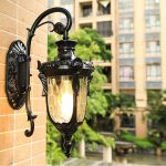 ĐÈN TƯỜNG ĐỒNG SÂN VƯỜN CỔ ĐIỂN TD-50