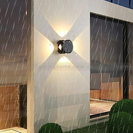 Phú Thịnh Hưng ĐÈN TƯỜNG HẮT 4 TIA NGOÀI TRỜI VNT-6009