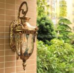 ĐÈN TƯỜNG MẠ ĐỒNG CỔ ĐIỂN NGOÀI TRỜI TD-51 - Ảnh 2