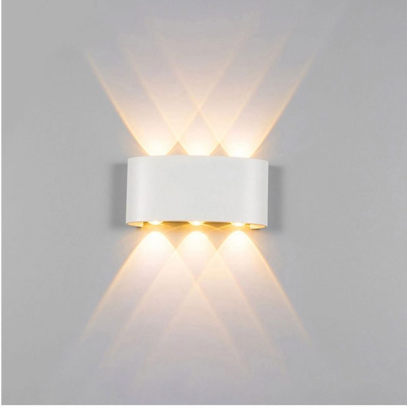 ĐÈN TƯỜNG HẮT 2 ĐẦU 6 TIA VNT-620-19