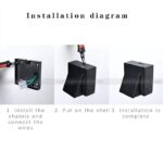 ĐÈN TƯỜNG NGOẠI THẤT HẮT SÁNG 1 ĐẦU VNT-614 - Ảnh 3