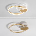 Đèn Mâm Ốp Trần Hiện Đại Hình Trái Tim MO-958-20 - Ảnh 3