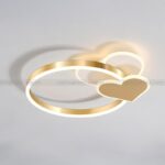 Đèn Mâm Ốp Trần Hiện Đại Hình Trái Tim MO-958-20