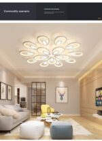 Đèn Mâm Ốp Trần Hiện Đại 15 Cánh Hoa MO-974-15 - Ảnh 4