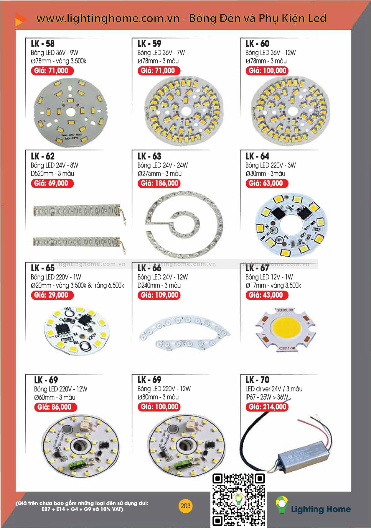 Bóng Đèn và Phụ Kiện LED Lighting Home Bóng Đèn và Phụ Kiện Led Lighting Home-06