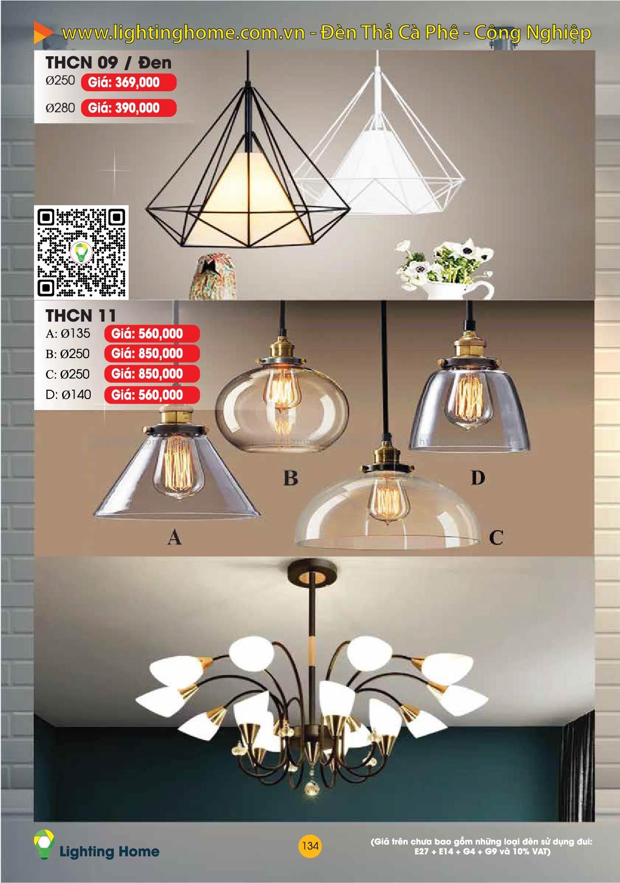 Đèn Thả Cafe Den Tha Ca Phe Cong Nghiep Lighting Home THCN 02
