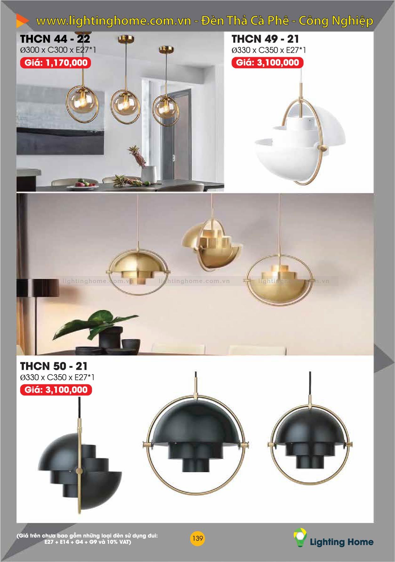 Đèn Thả Cafe Den Tha Ca Phe Cong Nghiep Lighting Home THCN 07