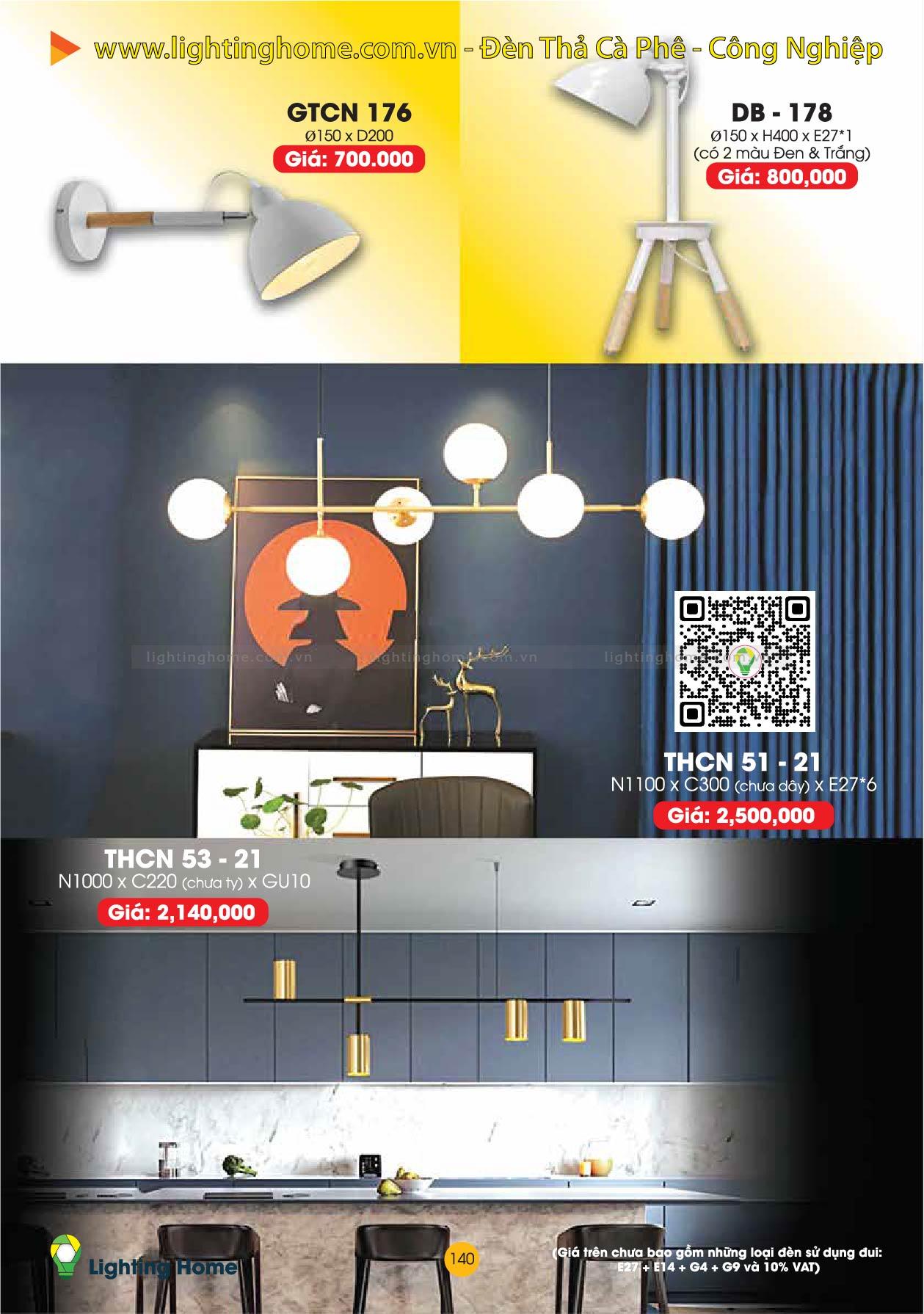 Đèn Thả Cafe Den Tha Ca Phe Cong Nghiep Lighting Home THCN 08