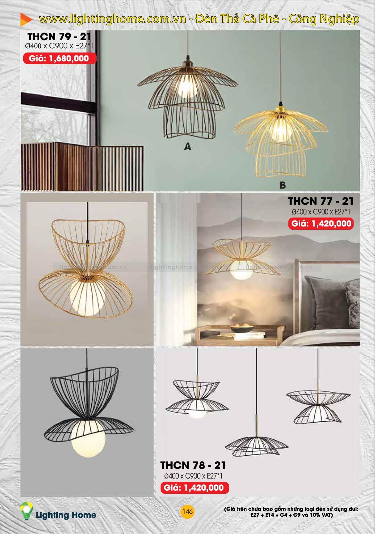 Đèn Thả Cafe Den Tha Ca Phe Cong Nghiep Lighting Home THCN 14