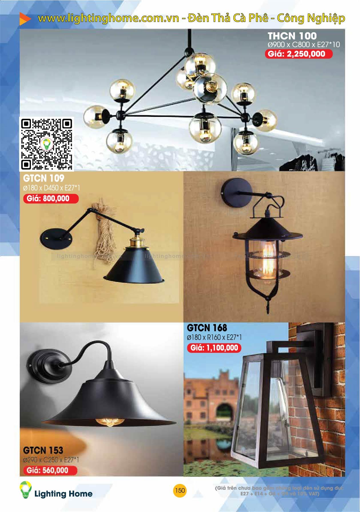 Đèn Thả Cafe Den Tha Ca Phe Cong Nghiep Lighting Home THCN 18