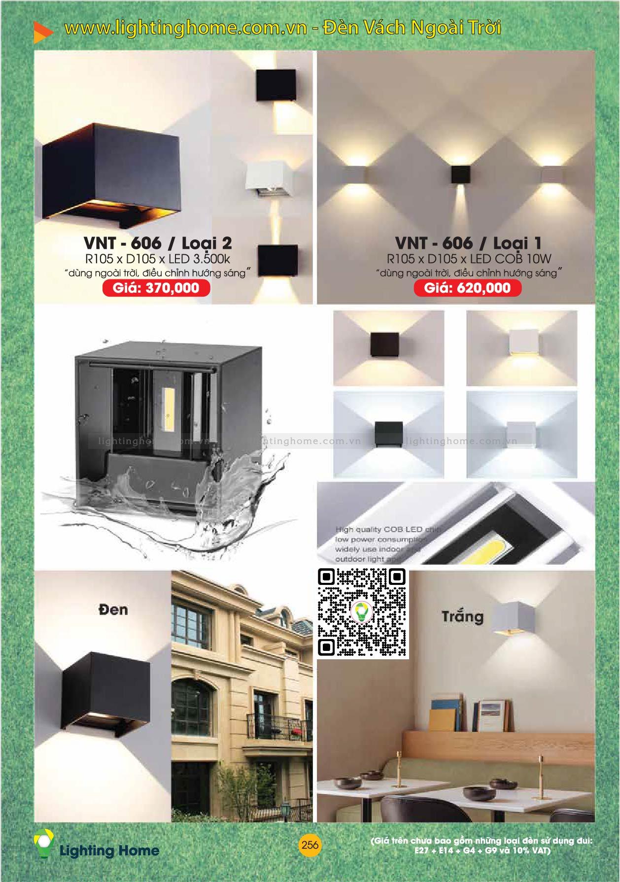 Đèn Vách Ngoài Trời Lighting Home VNT-ACT Den Vach Ngoai Troi Lighting Home ACT VNT 05