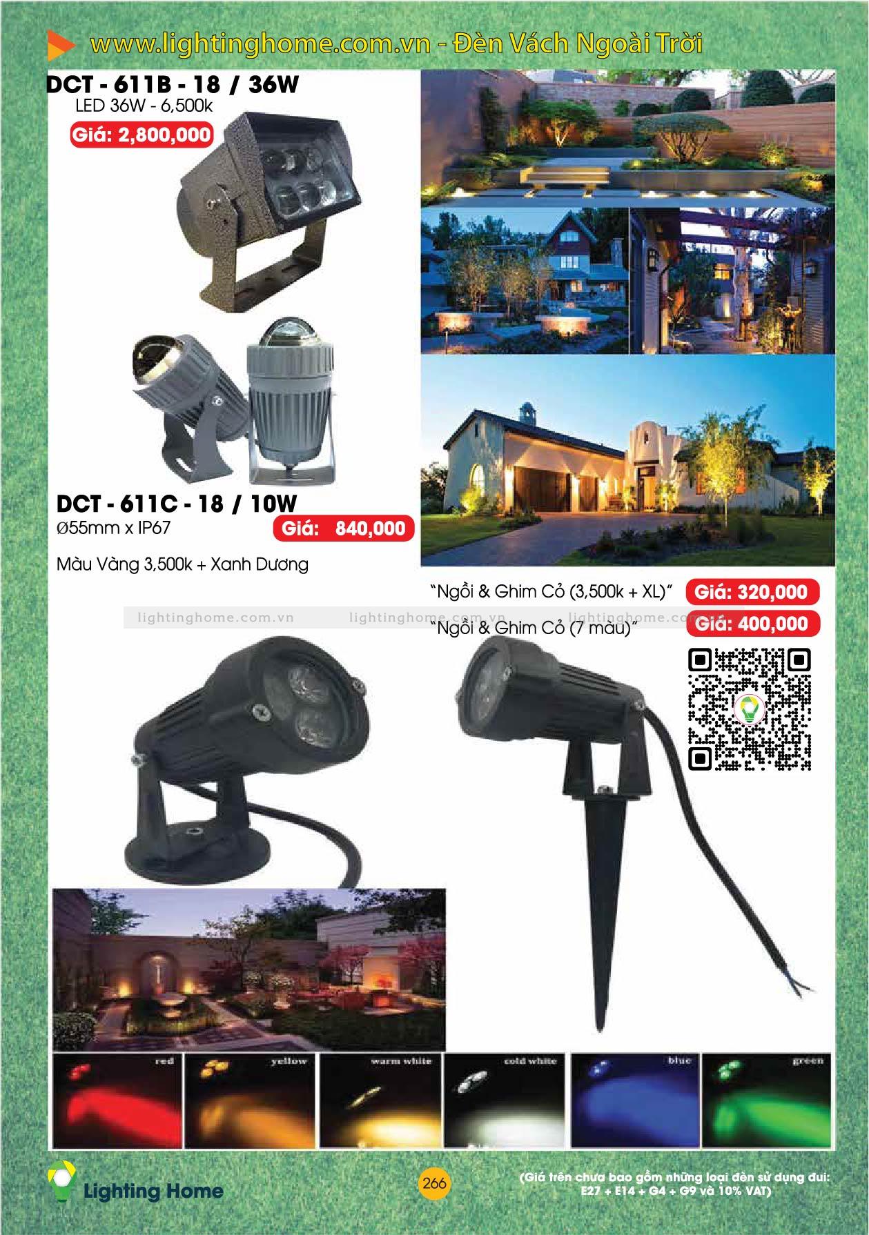 Đèn Vách Ngoài Trời Lighting Home VNT-ACT Den Vach Ngoai Troi Lighting Home ACT VNT 15