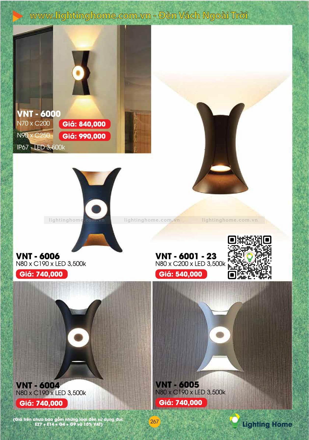 Đèn Vách Ngoài Trời Lighting Home VNT-ACT Den Vach Ngoai Troi Lighting Home ACT VNT 16