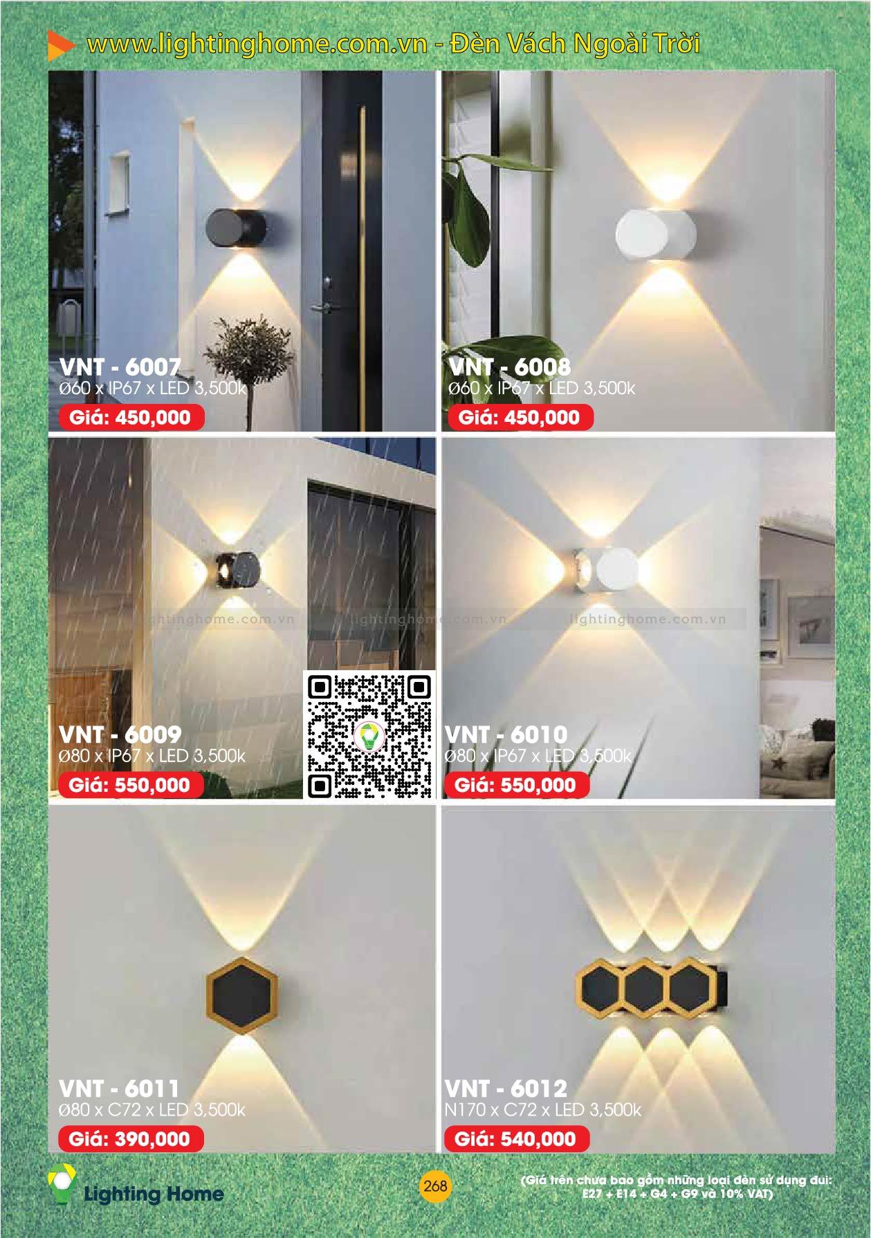 Đèn Vách Ngoài Trời Lighting Home VNT-ACT Den Vach Ngoai Troi Lighting Home ACT VNT 17