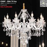 Đèn chùm pha lê Lightinghome CNQT-206-10 Tay