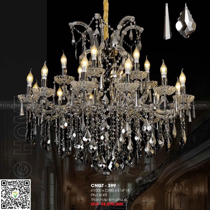 Đèn chùm pha lê Lightinghome CNQT-399 Đèn Chùm Pha Lê LightingHome CNQT-399