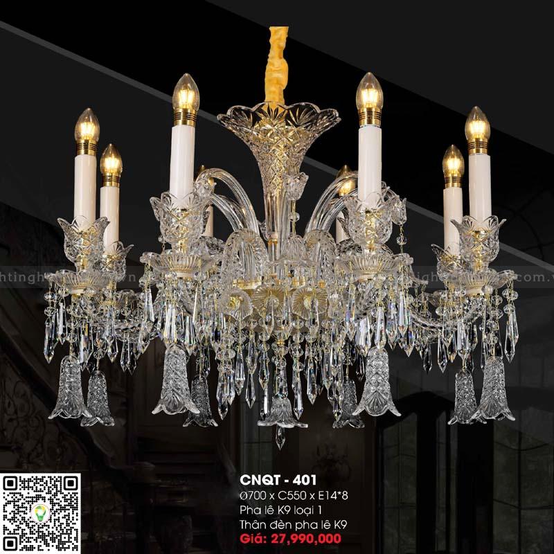 Đèn chùm pha lê Lightinghome CNQT-401 Đèn Chùm Pha Lê LightingHome CNQT-401 - Ảnh 1