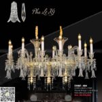 Đèn Chùm Pha Lê LightingHome CNQT-404