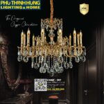 Đèn Chùm Đồng LightingHome CNQT-397